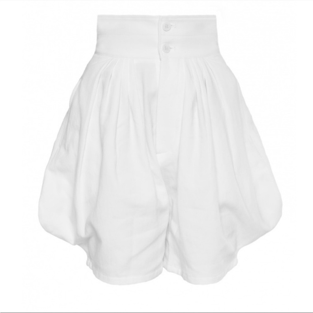 Chloe Wide Leg Iconic Milk High Waisted Shorts